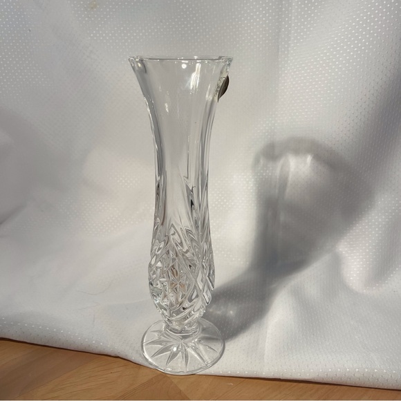 Cristal d’Arques Lead Crystal Vase Vintage 8 3/8” - Picture 3 of 7